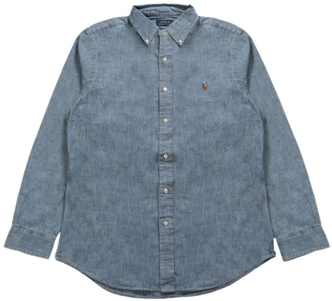 폴로랄프로렌 denim cotton shirt