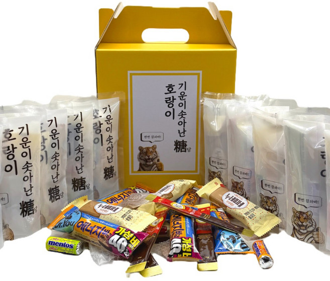 나나박스 호랑이 기운이 솟아난 당 과자선물세트, 1세트, 1개