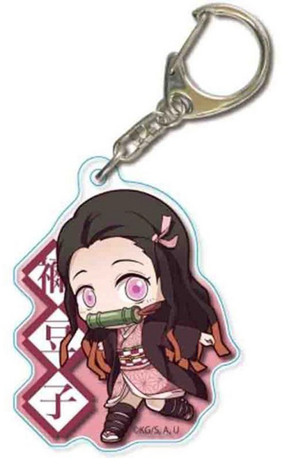 귀멸의 칼날 키링 열쇠고리 키체인 13종 SD캐릭터네임ver., G-003654. 카마도 네즈코