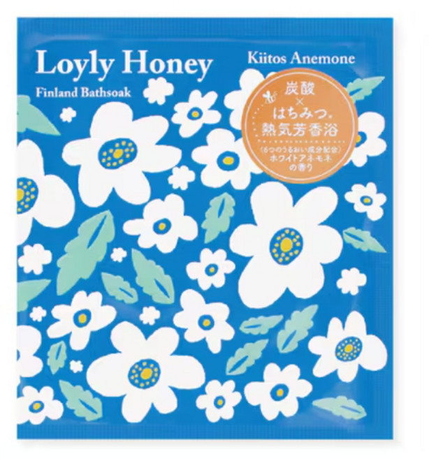 일본 CHARLEY 찰리 로우류 허니 핀란드 배스 솔트 화이트 아네모네 BL 50g 일본온천입욕제 베스솔트 목욕소금, 1개