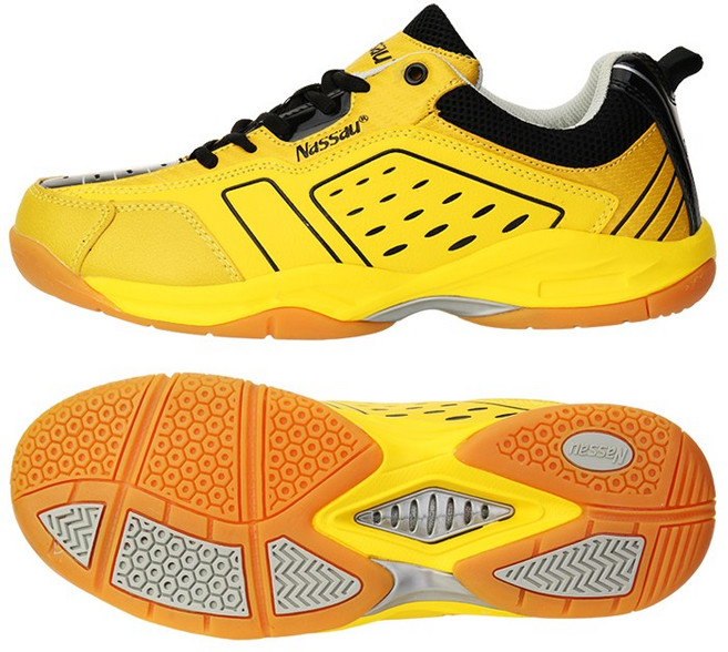 낫소 클리어 배드민턴화_ 옐로우