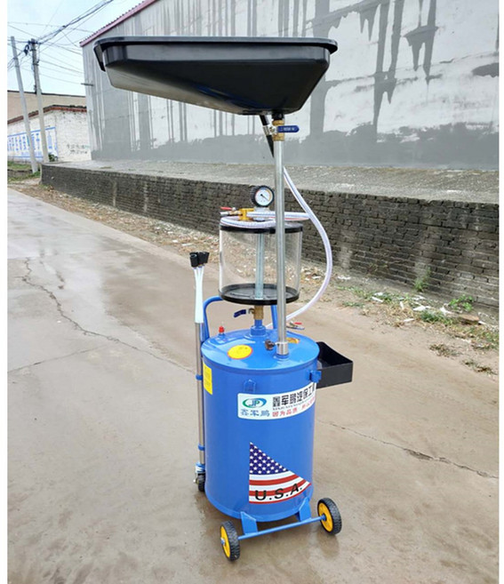 오일 석션기 드레인 익스트랙터 세트 브레이크 JRS 3397 제거 잔유 폐유받이 폐유, 4S전용 두꺼운블루직사각오일볼, 1개