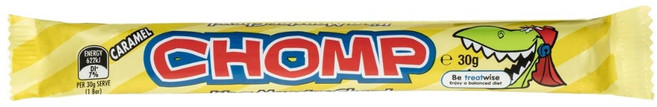 호주 캐드버리 첨프 초콜렛바 초코바 30g Cadbury Chomp Chocolate Bar, 1개