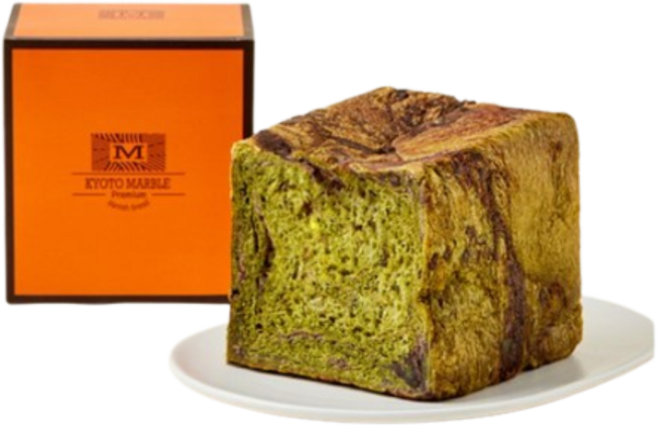 교토마블 녹차팥 데니쉬 식빵, 1개, 602g