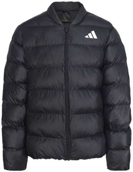 아디다스 남성 스포츠 아웃도어 에센셜 다운 패딩 자켓 오리털 덕다운 JV7718