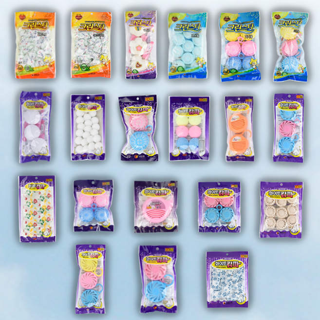 크린스타 화이트캄파 모음, 1개, 10개입, 망대2p