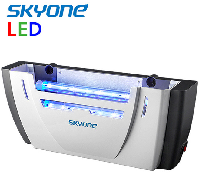 [국산정품] 스카이원 스카이에프 LED 모기퇴치기 업소용 포충기, 스카이에프LED (끈끈이10장+램프2개+8종사은품)