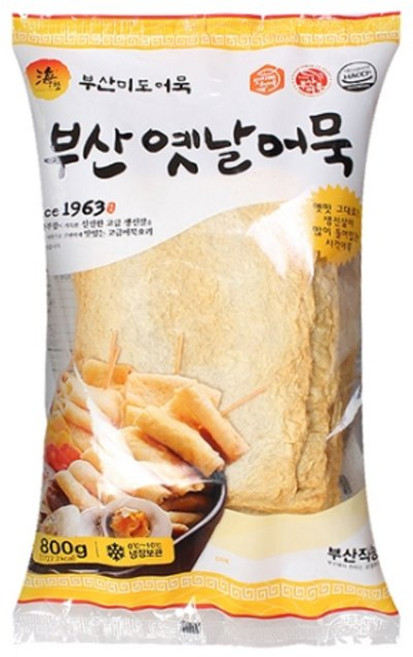 미도식품 [냉장] 미도 부산 옛날 어묵 800g, 1개