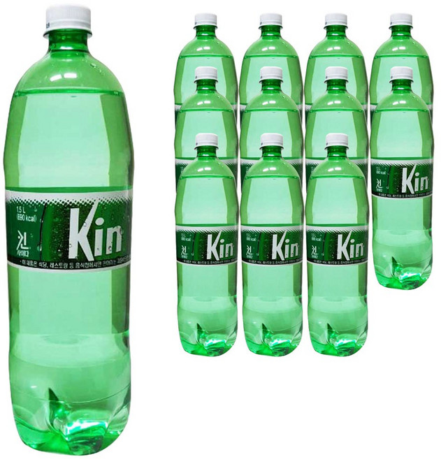 킨사이다 업소용, 1.5L, 12개