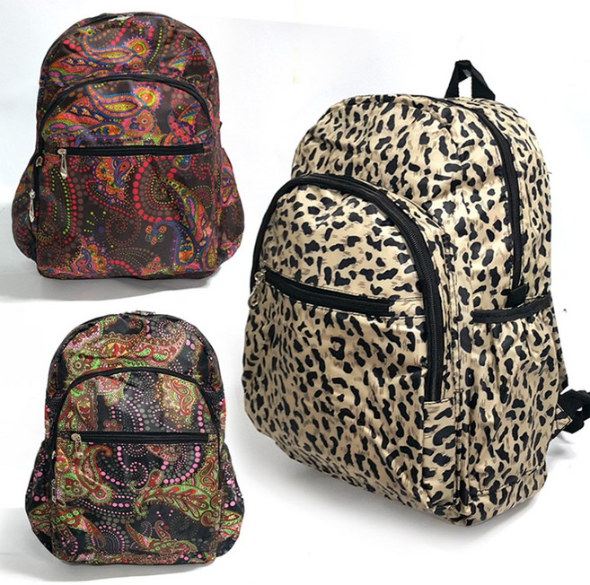 지구촌 여성배낭 패션백팩 AA883 프린팅 나염 가방 소풍가방 여행