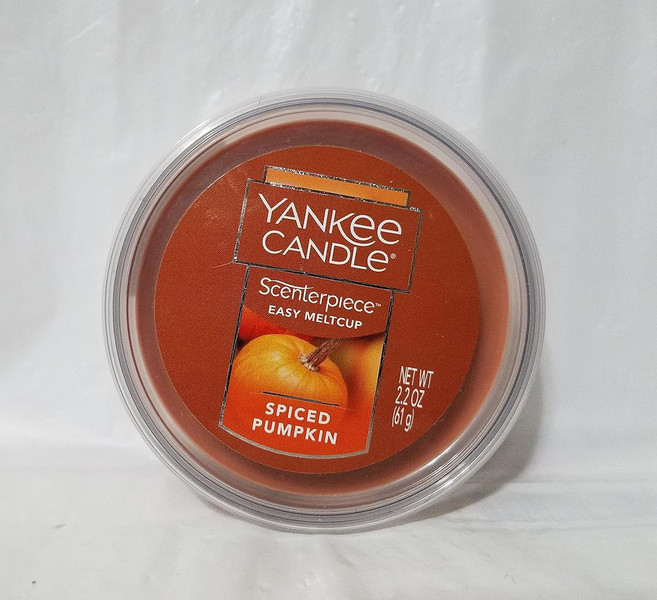양키 캔들 향신료 호박 향초 이지 멜트컵 음식 & 미디엄 오렌지