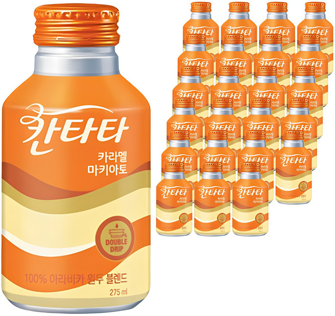 칸타타 카라멜 마키아토, 275ml, 24개