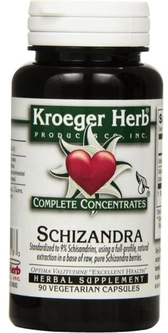 Complete Concentrates Milk Thistle 90 Vegetarian Capsule Kroeger Herb Co, Schizandra, 90 Count (Pack of 1), 1개 - 쿠팡