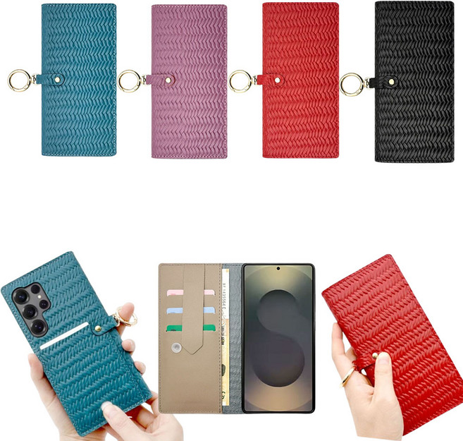 갤럭시 퀀텀4 A54 SM-A546S -말롯발릿-추펜- 천연소가죽 손가락 걸이 키링 뒷면에 백포켓 자주쓰는 카드수납 지폐 지갑형 가죽 플립 흡착잠금 휴대폰 케이스