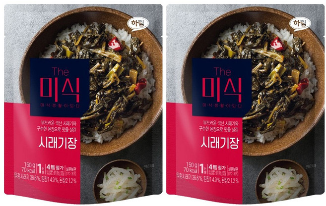 더미식 시래기장 덮밥소스, 150g, 2개