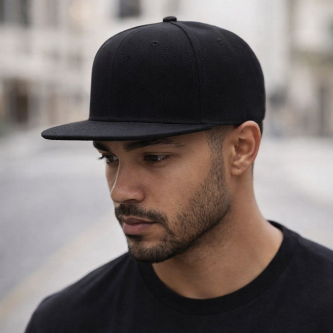 에이치지비 스냅백 심플 빅사이즈 모자 대두 볼캡