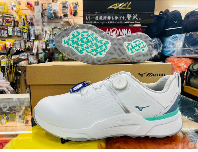 MIZUNO GOLF 男子高爾夫球鞋 防水旋鈕球鞋