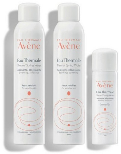 아벤느 오 떼르말 온천수 미스트 300ml 2p + 50ml 세트, 1개