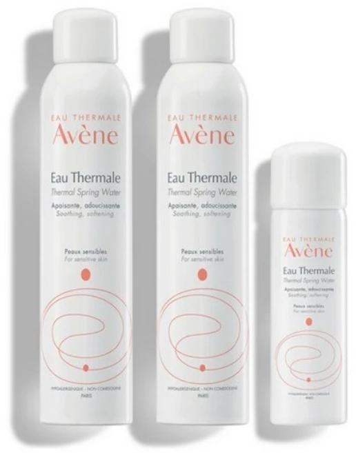 아벤느 오 떼르말 온천수 미스트 300ml 2p + 50ml 세트, 1개 - 쿠팡