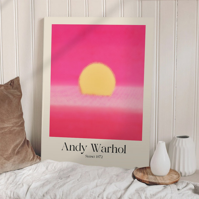 미드센츄리 모던 감성 컬러매치 선셋 시리즈 인테리어 캔버스 액자 Part.1 11종, 02.173