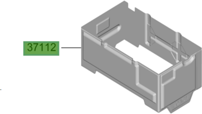 맥스크루즈 / 산타페TM / 쏘렌토UM / 90용량 / 배터리커버 / 37112C5902 / 배터리인슐레이션패드 / 37112 C5902 / 순정부품, 1개, 현대, 맥스/산타페/쏘렌토