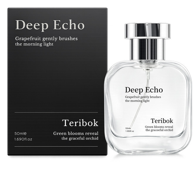 Deep Echo 남자 향수 여자들이 좋아하는 남자 향수 1위 데일리 향수 우디 시트러스 남자 페로몬 향수 출근 데이트용, 1개, 50ml