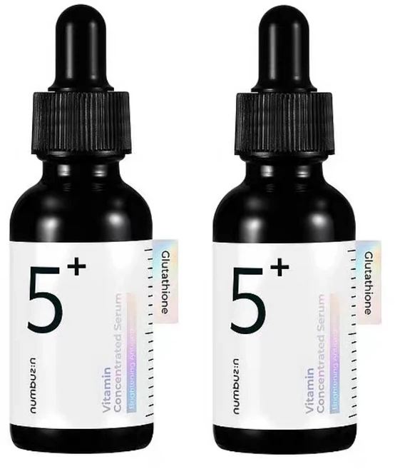 넘버즈인 5번 글루타치온C 흔적 앰플 1+1, 60ml, 1개 - 쿠팡