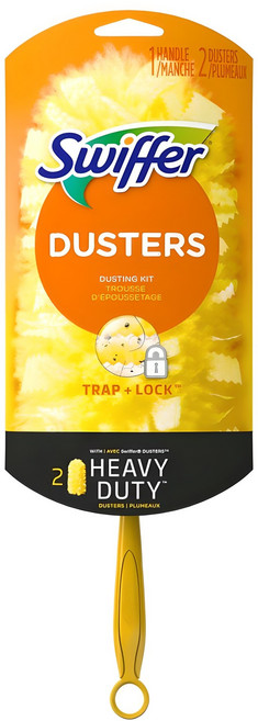 스위퍼 더스터 360 먼지떨이 스타터 키트 손잡이 30cm + 리필 2p, 혼합색상, 1세트