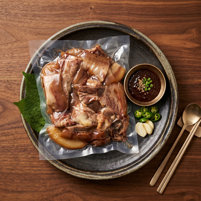 한우 반반 소머리고기 수육 국밥, 400g, 1개