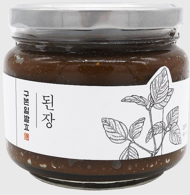 구본일발효 조선된장 /파주장단콩 한식전통장류, 900g, 1개