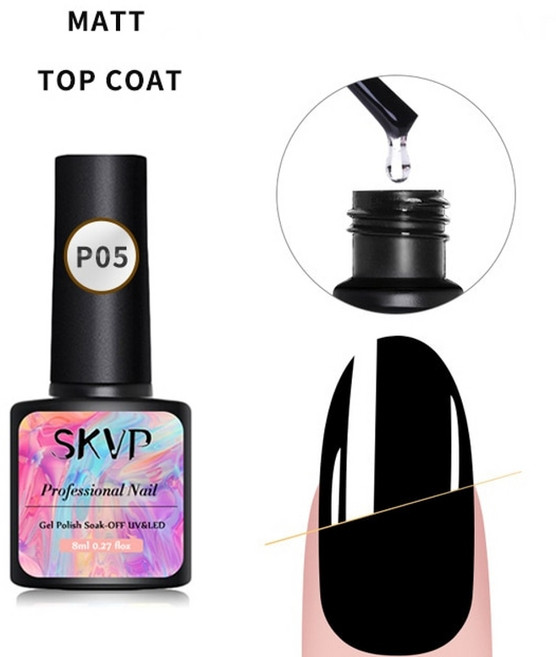 skvp gel nail polish 고양이 눈 젤 세미 퍼머넌트 uv varnish 젤 네일 아트 8ml 반짝이 효과 off nail polish gel fornails 디자인, 매트 탑, 1개