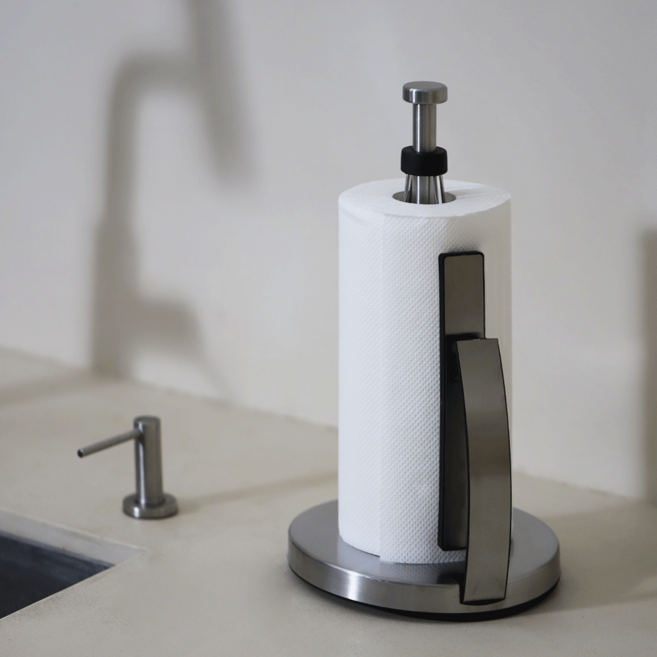 스텐 키친타올 걸이 홀더 스탠드, 1개, 키친타올 스탠드