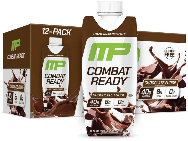 머슬팜 컴뱃 레디 초콜릿 퍼지, 12개, 500ml - 쿠팡