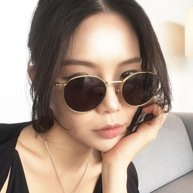 스타일호른 칼란디바 남자 여자 티타늄 원형선글라스 국산 하우스브랜드