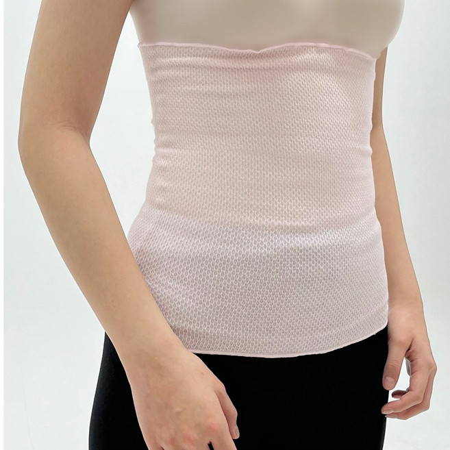 후와리토 배워머 보온복대 실크 in 코튼