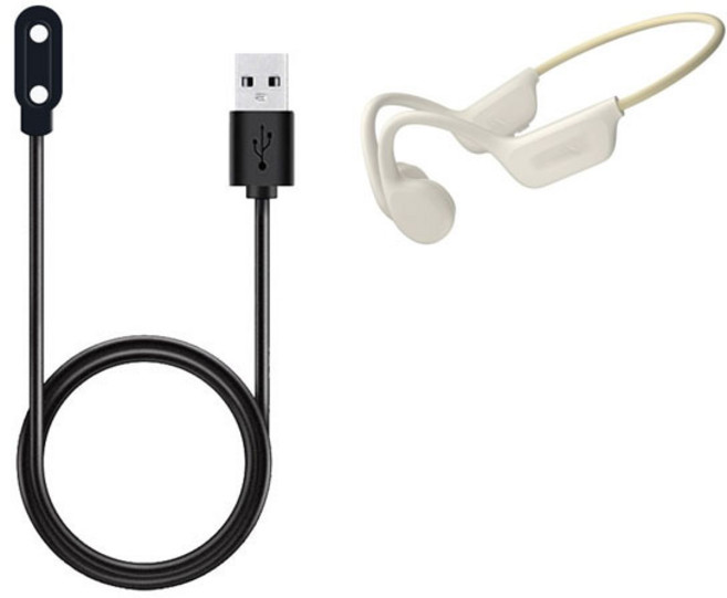 와이케이몰 POLVCDG X7 블루투스 이어폰 호환용 충전 케이블 화이트색상 USB 타입 충전기