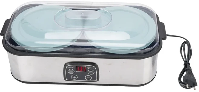 요구르트 메이커 2L 대용량 자동 온도 조절 0-48시간 타이머 디지털 요구르트 메이커 기계 전기 요구르트, 01 EU 220V