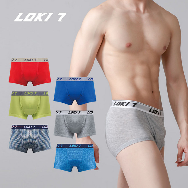 로키세븐 남성 분리형 기능성 드로즈 LOKI7 3종세트