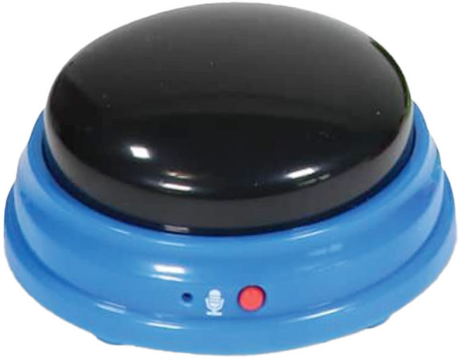 헝거포워드 토킹펫 강아지녹음벨 단품 LER9351-1, 1개, 블루