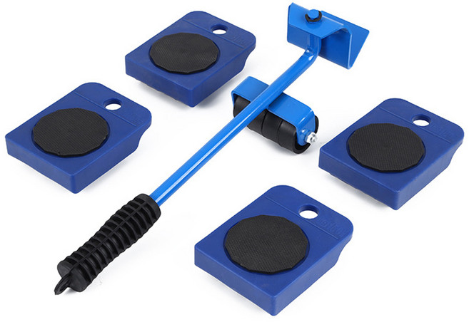 이지앤코 혼자서도 척척 만능 가구 지렛대, 블루