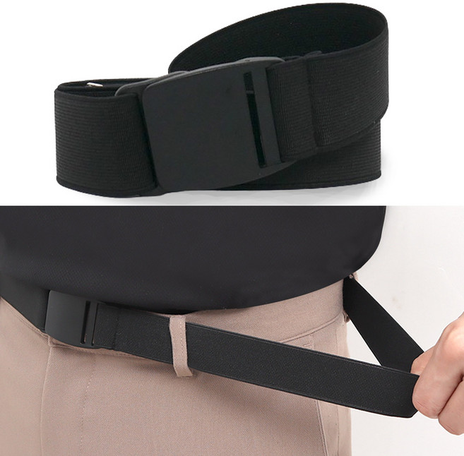 어바인 남여공용 스판벨트 웨빙 허리띠