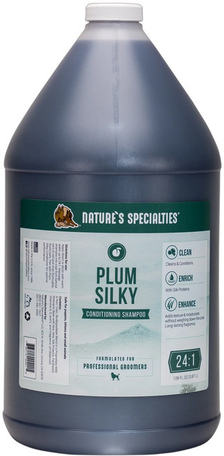 협성로하스 플럼실키 강아지 샴푸 린스 컨디셔너 겸용 + 사은품, 1개, 3.78L, 협성 정품 희석용기