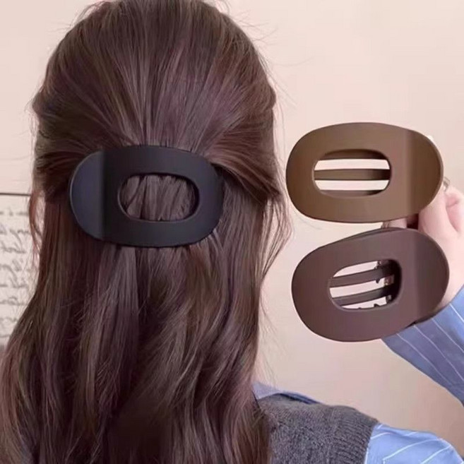 빅사이즈 3P 덕벌 집게핀 여성 올림머리 헤어클립 데일리 머리삔 FS126