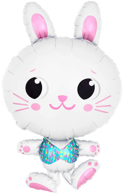 [원팩] 동물은박풍선 큐티 토끼 50x80cm, 단품, 옵션선택