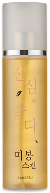 진심을 담다 미봉 스킨 토너 피부 진정 및 보습 에 좋은 식물성 화장품, 1개, 160ml