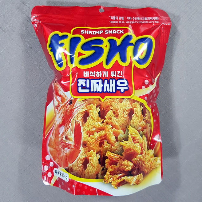 FISHO 피쇼 진짜새우 70g, 1개