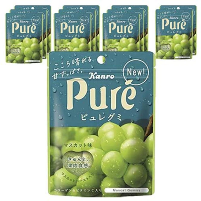 칸로 퓨레 구미 머스캣 맛, 56g, 12개 - 쿠팡