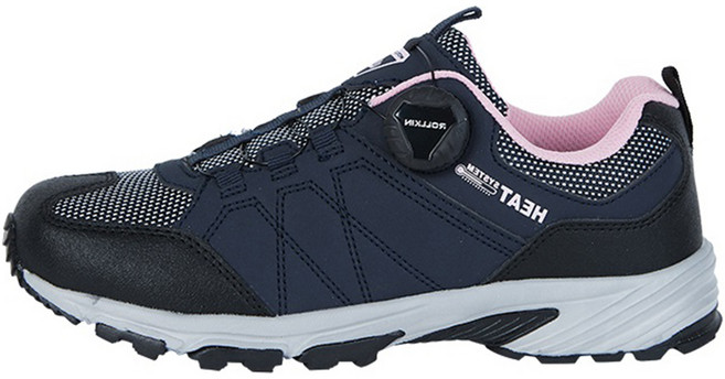 월드컵 F/W 여성 다이얼 (겨울용) 방한 트레킹화 네이비 (내피 털 깔창 인솔)