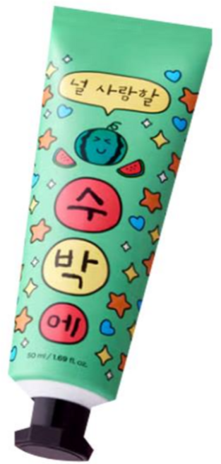 더페이스샵 프루츠톡 수박 핸드크림, 1개, 50ml