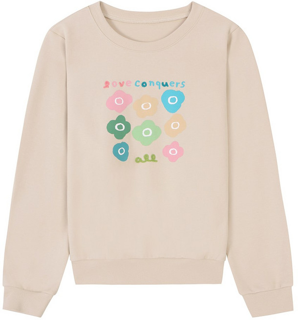 Love Conquers 스웨트셔츠 (BIIBB2804)